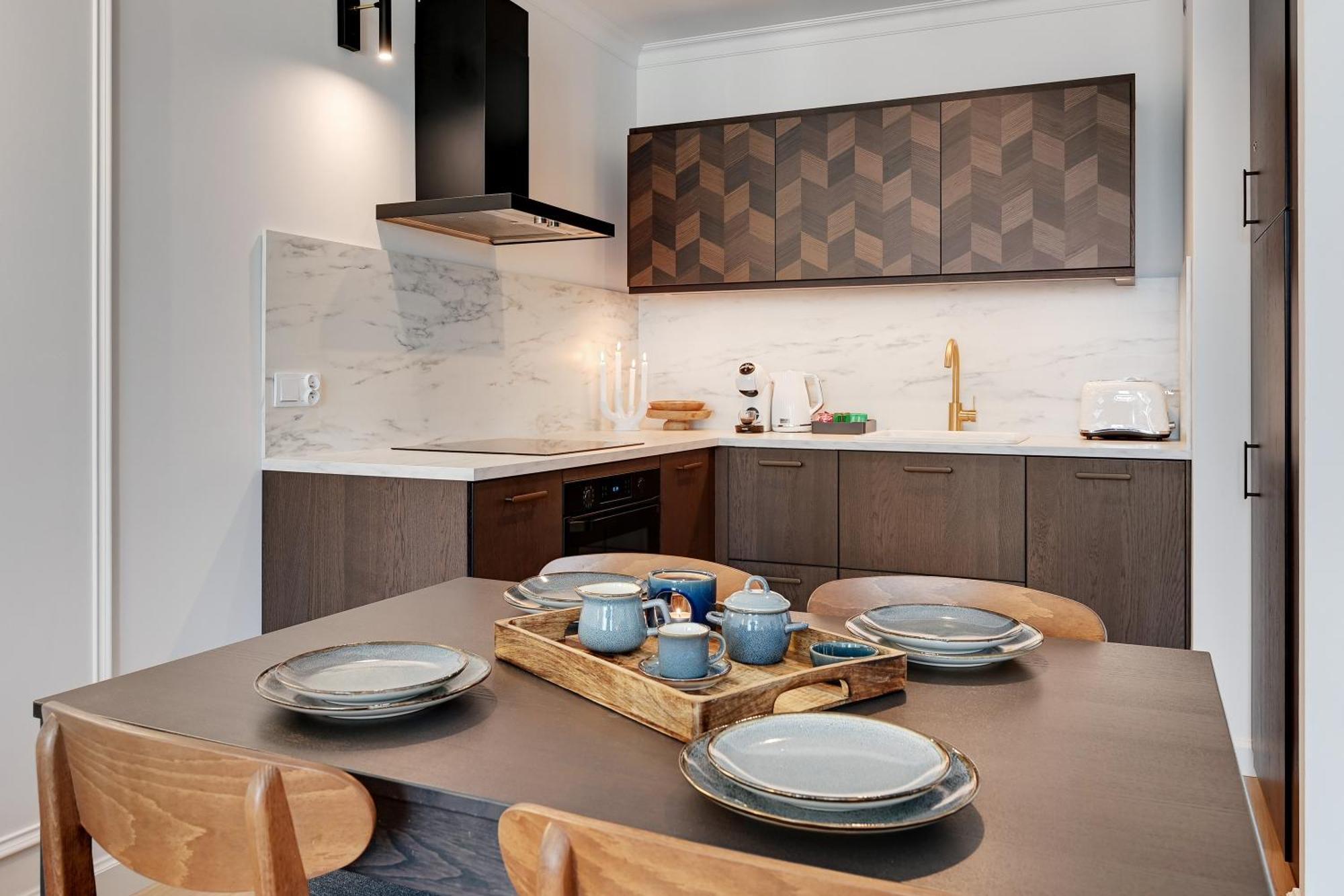 Angielska Grobla - City Center, Marina & Parking By Downtown Apartments Gdansk Bagian luar foto