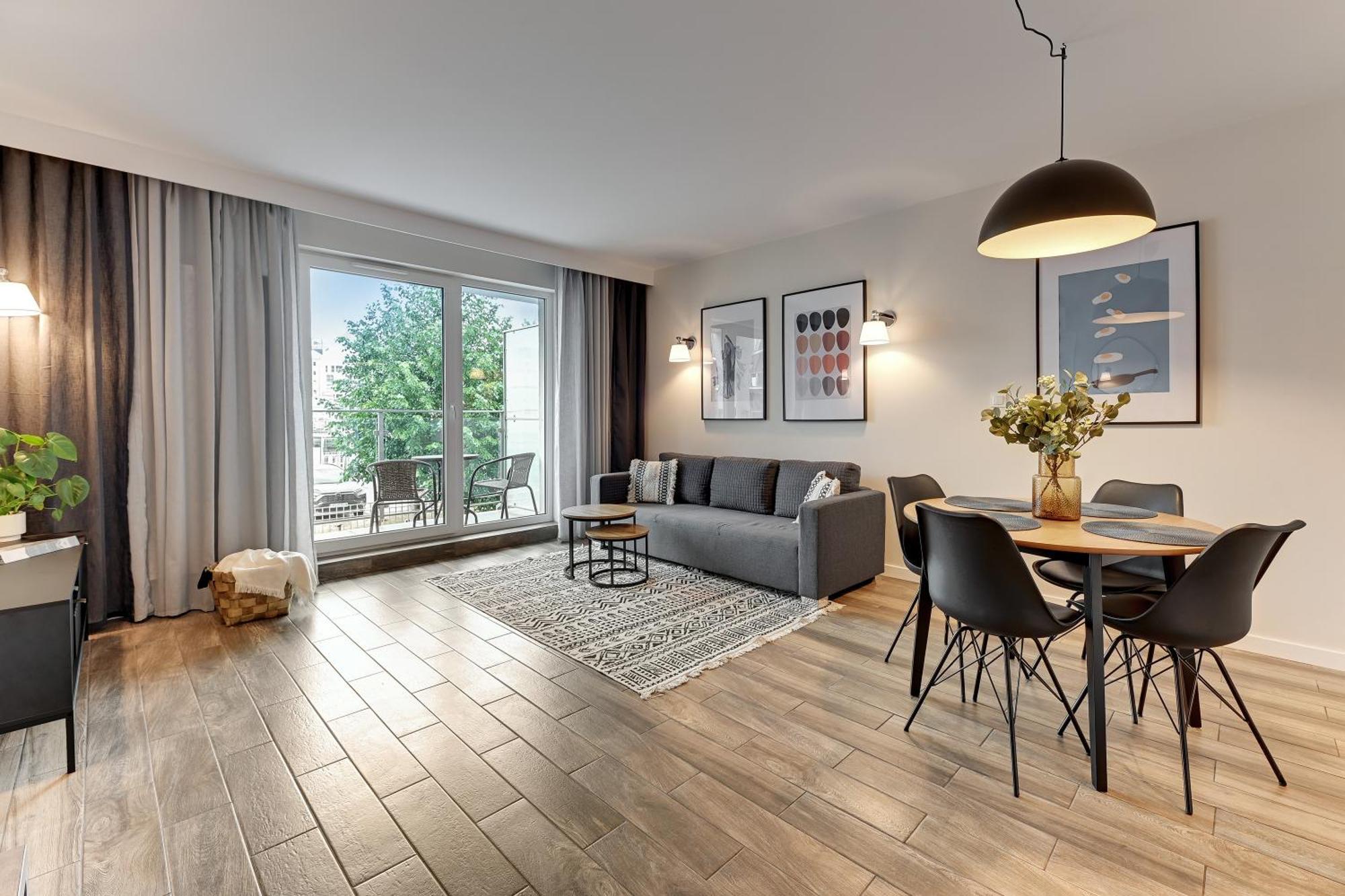 Angielska Grobla - City Center, Marina & Parking By Downtown Apartments Gdansk Bagian luar foto