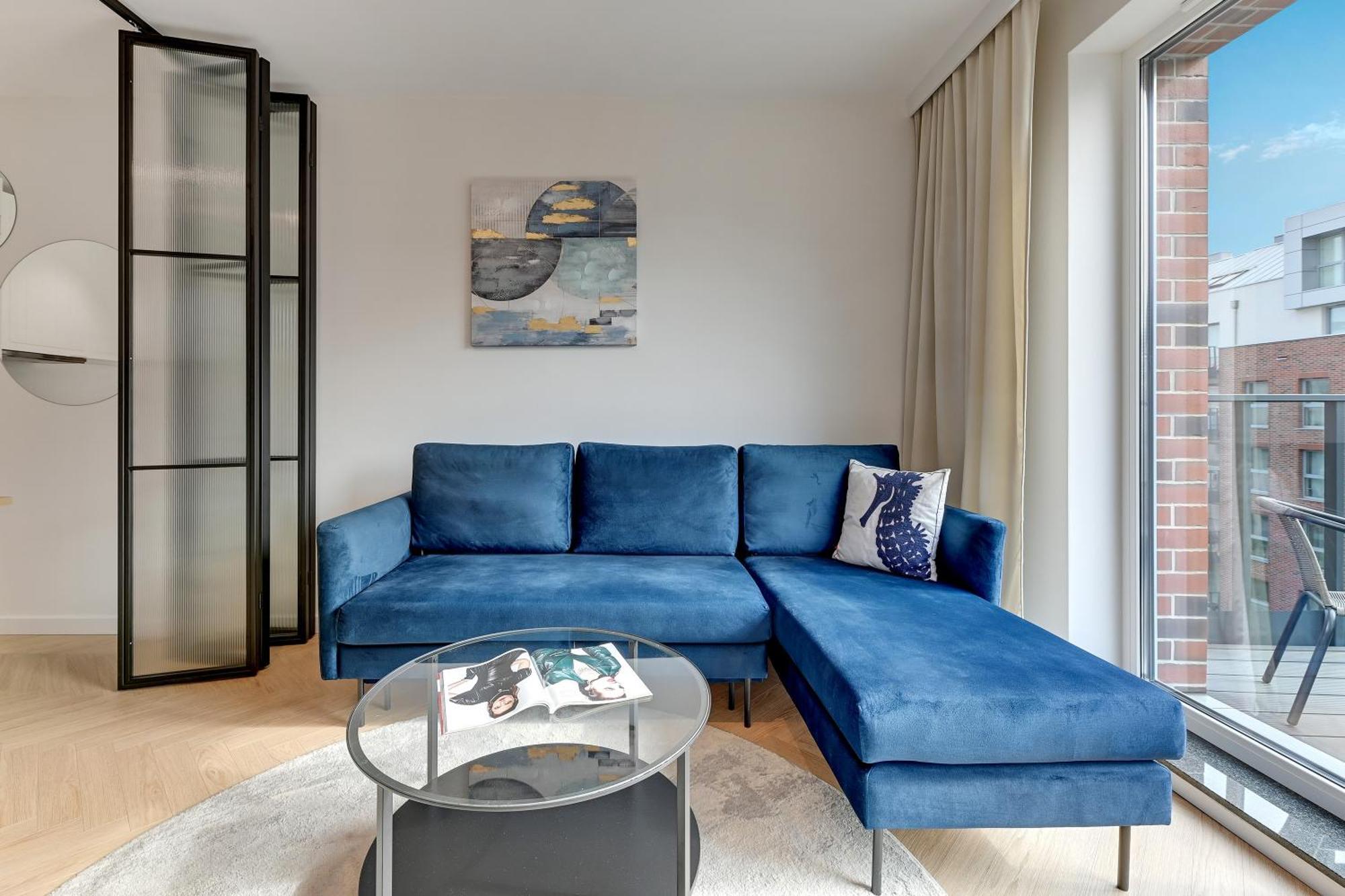 Angielska Grobla - City Center, Marina & Parking By Downtown Apartments Gdansk Bagian luar foto