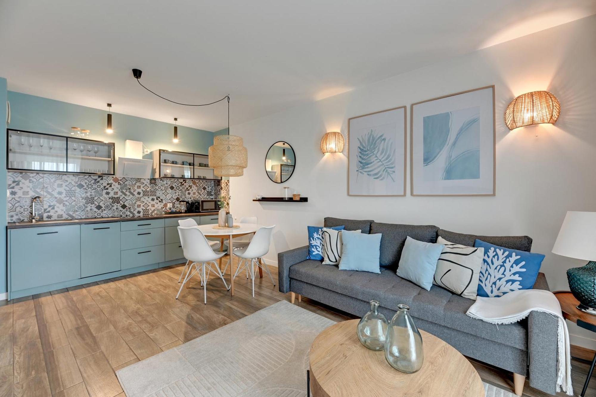 Angielska Grobla - City Center, Marina & Parking By Downtown Apartments Gdansk Bagian luar foto