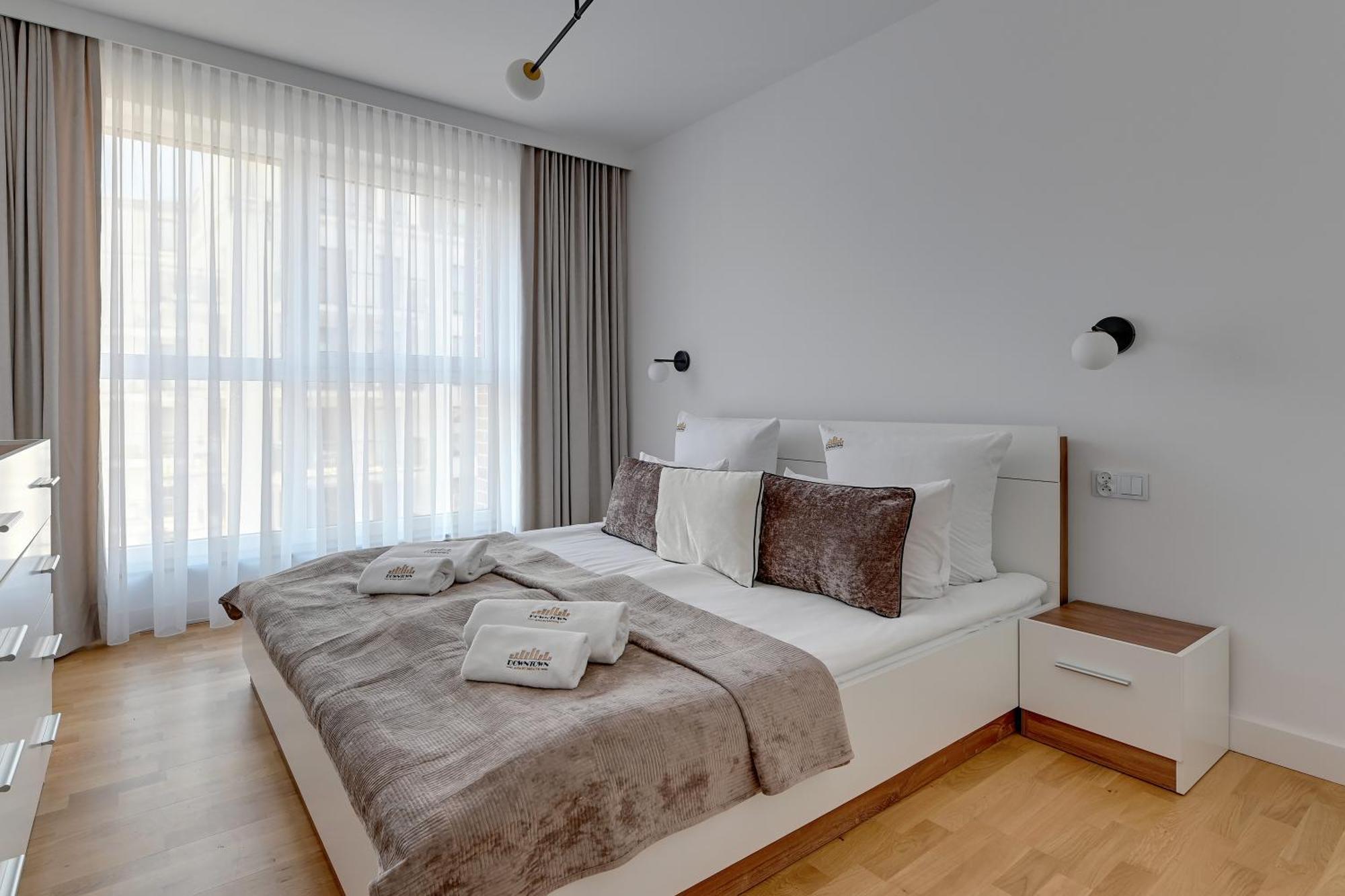 Angielska Grobla - City Center, Marina & Parking By Downtown Apartments Gdansk Bagian luar foto