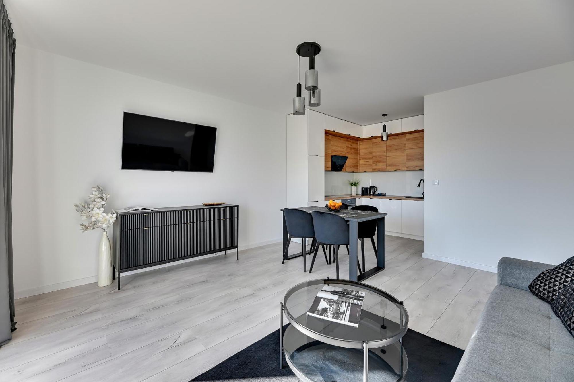 Angielska Grobla - City Center, Marina & Parking By Downtown Apartments Gdansk Ruang foto
